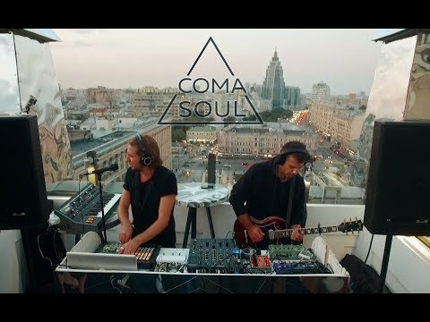 Coma Soul - Disappear | indie electronic | deep techno | live at Time Out Rooftop Bar