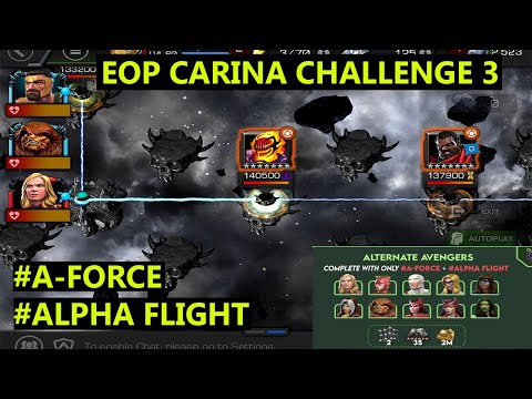 A FORCE & ALPHA FLIGHT | ALTERNATE AVENGER EOP ACCEPTANCE MCOC
