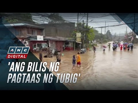 Rapidly rising waters triggered floods in Iligan amid 'Basyang' onslaught – mayor | ANC
