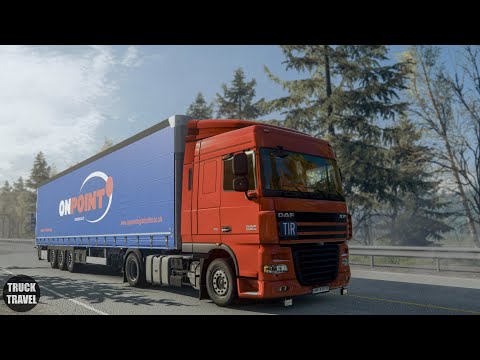 [ETS 2 1.57] Realistic Driving DAF XF 105 | PNG 1.15.6 + New Reshade | POV Drive 4K + Wheel Cam
