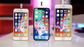 Apple iPhone X vs. iPhone 8 & 8 Plus - Die wichtigsten Unterschiede (Deutsch) | SwagTab