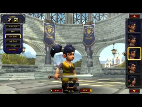 Gnome Female Model - Warlords of Draenor (BETA)