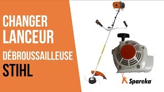 Comment changer le lanceur de sa débroussailleuse thermique Stihl ?