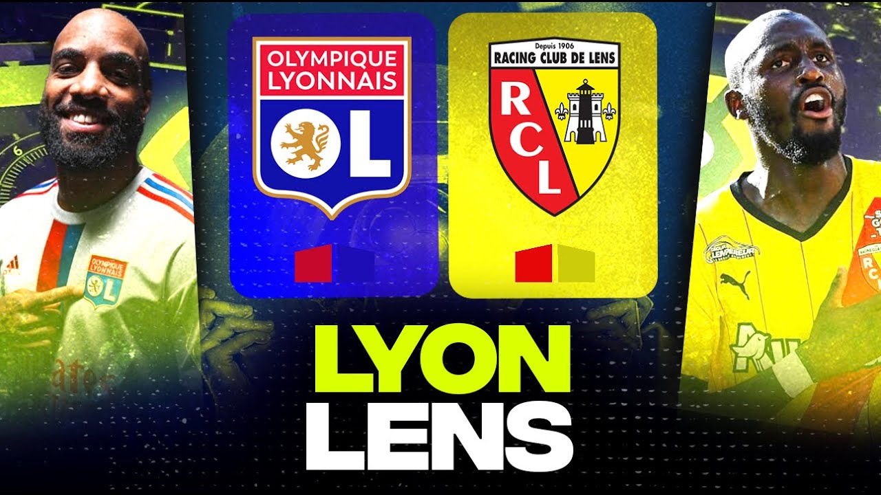 En direct : OL vs Lens - Suivez la rencontre de la Ligue 1 2025-2026 ...
