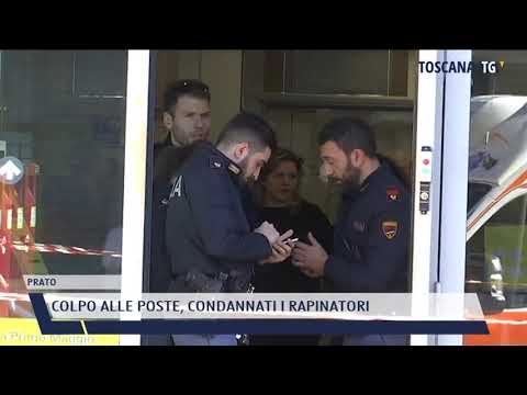2021-10-20 PRATO - COLPO ALLE POSTE, CONDANNATI I RAPINATORI