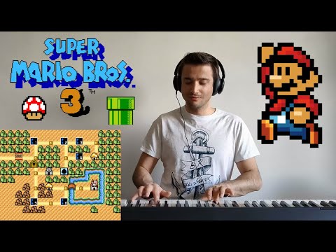 Super Mario Bros 3 - World Map 4 (Giant Land) Music