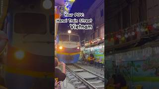 Your POV: Hanoi Train Street Coffee, Vietnam Experience. . .…