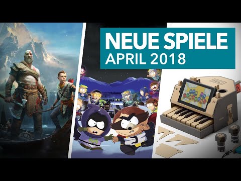 Neue Spiele für PS4, Xbox One, Switch & Co. im April 2018