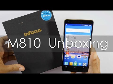 InFocus M810 Android Smartphone Unboxing & Overview