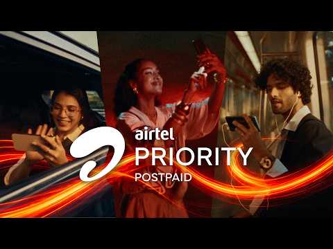 Airtel Priority Postpaid campaign