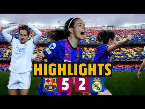 HISTORIC NIGHT!!! HIGHLIGHTS BARÇA 5-2 REAL MADRID  | CHAMPIONS LEAGUE QUARTER FINALS 🔵🔴