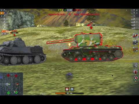 WOT Blitz SU-100 122mm  2.3k dmg, 3 kills, Class 2