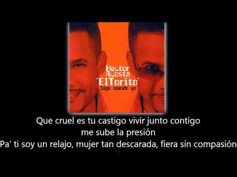 Hector Acosta ft Aventura - Me Voy (lyric - letra)
