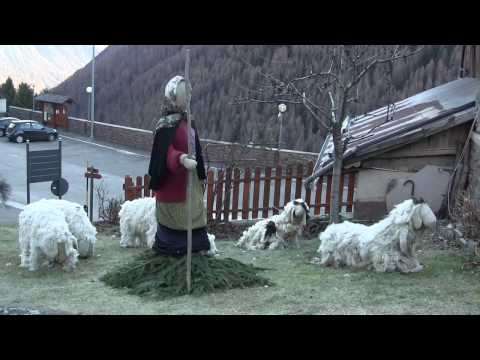 Il Cammino dei Presepi a Piazzola di Rabbi (I vecchi mestieri della realtà contadina)