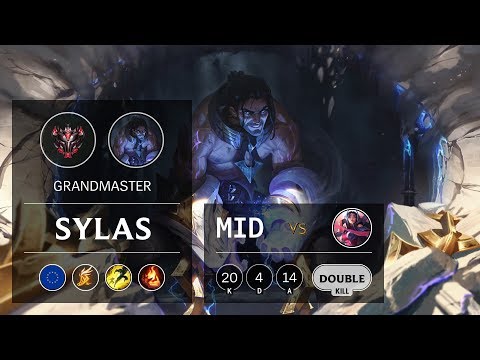 Sylas Mid vs Irelia - EUW Grandmaster Patch 9.9