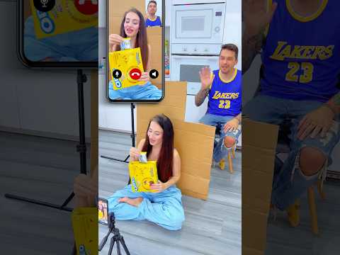 Video Call with my Boyfriend ❤️ Tutorial #shorts