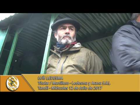 12-07-17  Nota Luis Ledesma  - Ledesma y Arana - Tandil