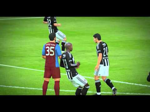 Trabzonspor - Besiktas  Mac Özeti 15.03.2016 ( FIFA 16 )