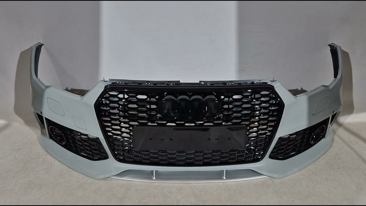 Передний бампер RS-Style (2015-2018) Video 1