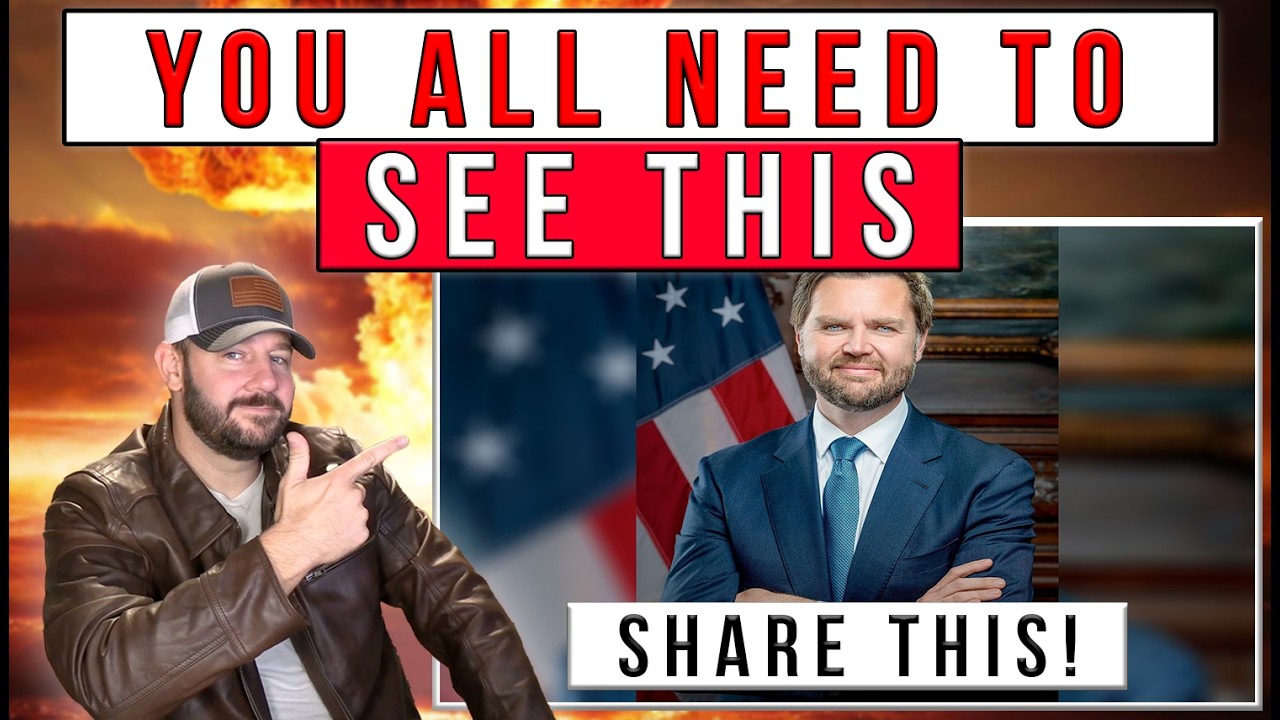 BOMBSHELL | JD Vance Drops A TRUTH NUKE... & EVERYONE Needs To Hear It...