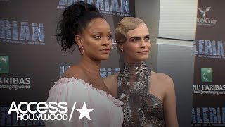 Cara Delevingne On Her 'Valerian' Premiere Fashion & Working With Rihanna | Access Hollywood