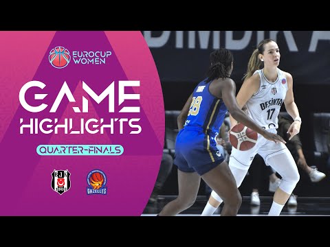 Besiktas v Lattes-Montpellier | Quarter-Finals | Highlights | EuroCup Women 2023-24