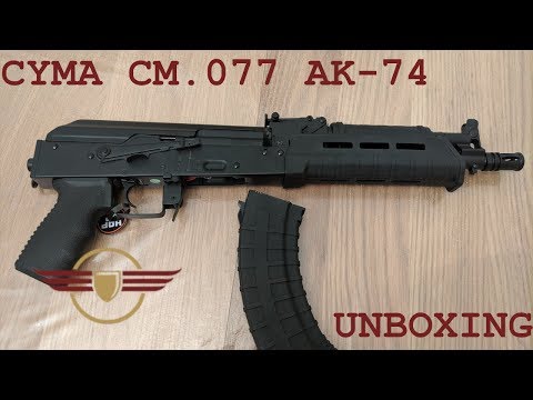 [UNBOXING] CYMA CM.077C AK-74 AK-47 tiny AK