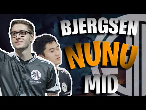 TSM Bjergsen Nunu & Willump vs Qiyana MID 10.13 NA