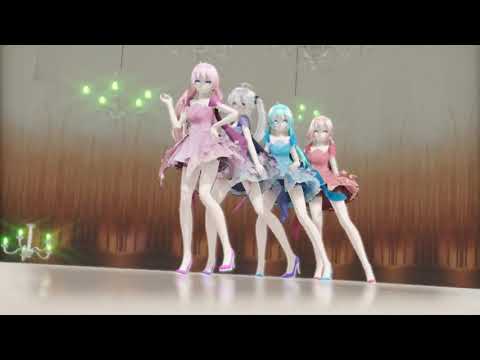 [MMD] Miku.Haku.Luka.Teto - KKILI KKILI