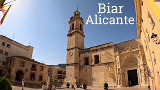 Biar, Alicante ⎮ Small inland town with a 14th-century castle 🏰  Morning Walking Tour 🇪🇸