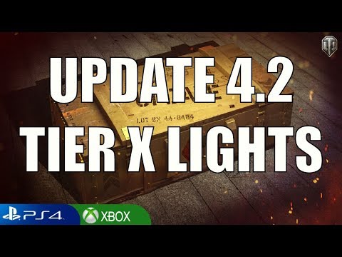 TIER X LIGHTS ARRIVE - World of Tanks Console