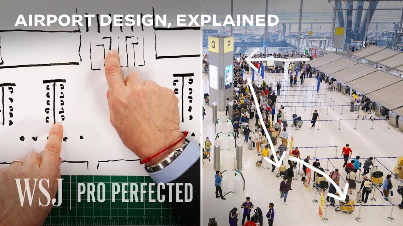 Expert Explains Hidden Airport Design Tricks That Guide Travelers | WSJ Pro Perfected