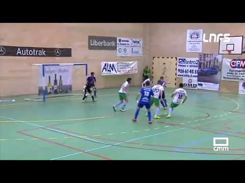 Gol Pablo Mel (1-1) Manzanares FS - Software Atlético Mengíbar. Play Off 1/2, J1. LNFS