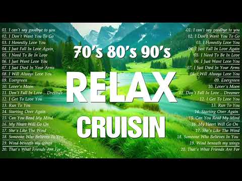 Evergreen Cruisin Love Songs Collection 🌷 70s 80s 90s Most Beautiful Oldies Cruisin Love Songs
