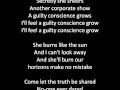 Muse - Sunburn (with lyrics) 