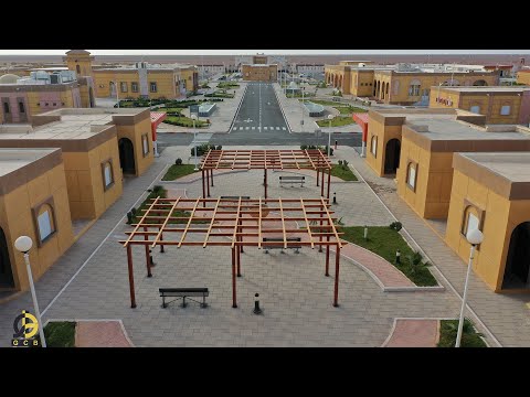 Base de vie SONATRACH à Hassi Ilatou w.Adrar, construite par GCB قاعدة الحياة (حاسي إيلاتو) أدرار