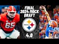 FINAL Pittsburgh Steelers 2024 NFL Mock Draft!!! (4.0)