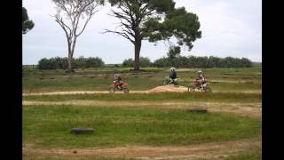 Hugo Gil en la Escuela de Motocross N4 Track