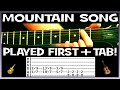 Jane's Addiction Mountain Song Guitar Chords Lesson & Tab Tutorial + Solo