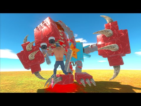 BOXY BOO VS ALL UNITS ON DEATH RUN BATTLE - Animal Revolt Battle Simulator