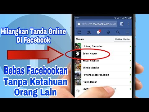 Cara Menyembunyikan Status Online Di Facebook