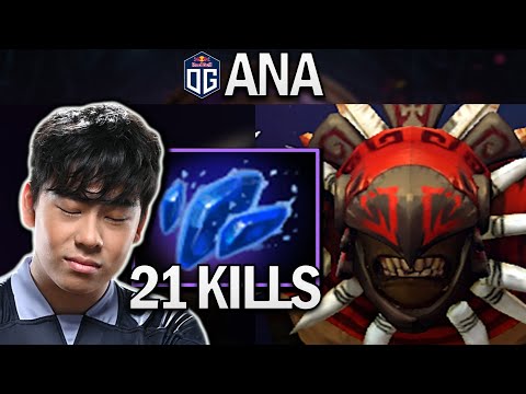 OG.ANA BLOODSEEKER WITH AGHANIMS SHARD - DOTA 2 7.28 GAMEPLAY