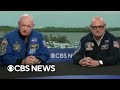 Former NASA astronauts Sen. Mark Kelly and Scott Kelly on Artemis II launch