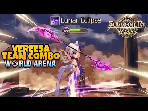 Vereesa Team Combo in World Arena - Summoners War