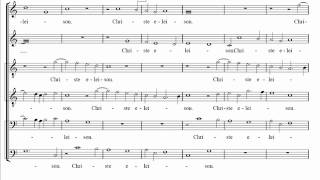 Palestrina - Missa Papae Marcelli - I. Kyrie (score)