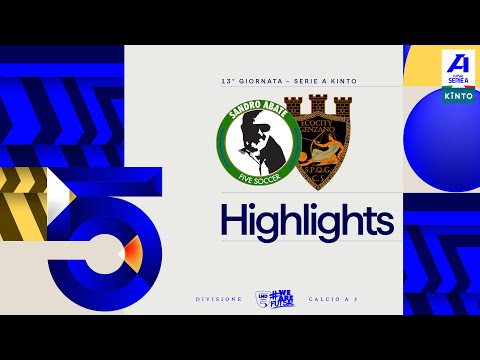 Sandro Abate-Ecocity Genzano 3-7 | Goals and highlights | Matchday 13 | Serie A KINTO 2025/2026