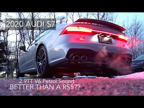 2020 Audi S7 Petrol 2.9TT Start and Revs, (Pops, Crackles & Real Tips!!) Sport Exhaust Sound