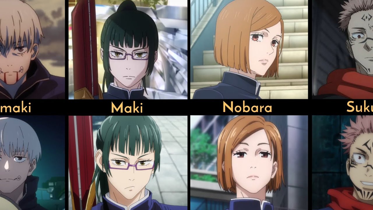 S1 vs S2 Artstyle Comparison in Jujutsu Kaisen. Anime