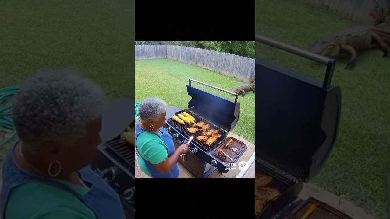 Backyard BBQ Takes a Wild Turn 😳 | AI Realism