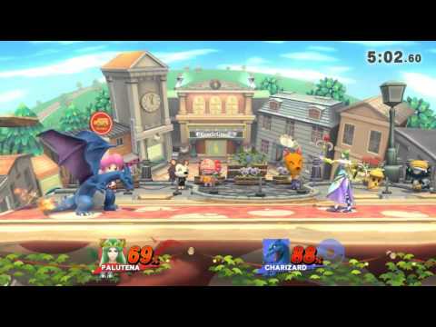 krossjosh (Palutena) VS Albatross (Charizard) - Smash 4 Friendlies